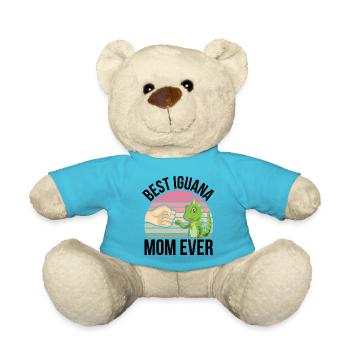 Iguana - Teddy Bear - atoll blue - Front