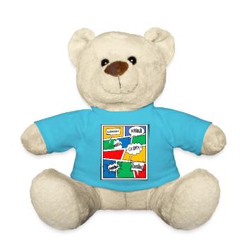 Alsace type BD - Nounours - bleu outremer - Devant