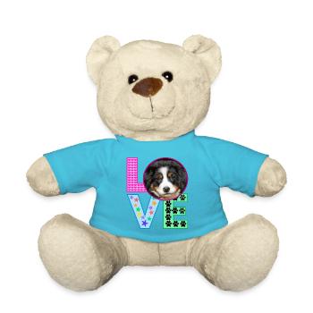 Amour Chiens Chien Amour - Nounours - bleu outremer - Devant