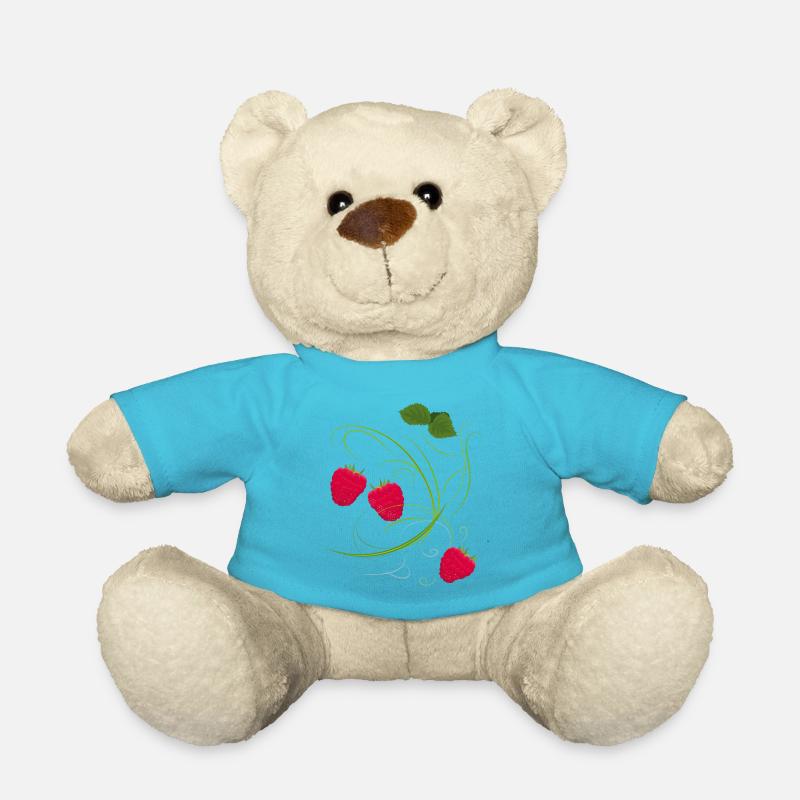 Himbeere, Obst - Teddy - Atollblau