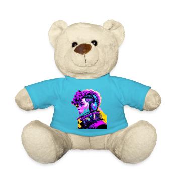 Musik Cyborg Headset - Teddy - Atollblau - Vorne