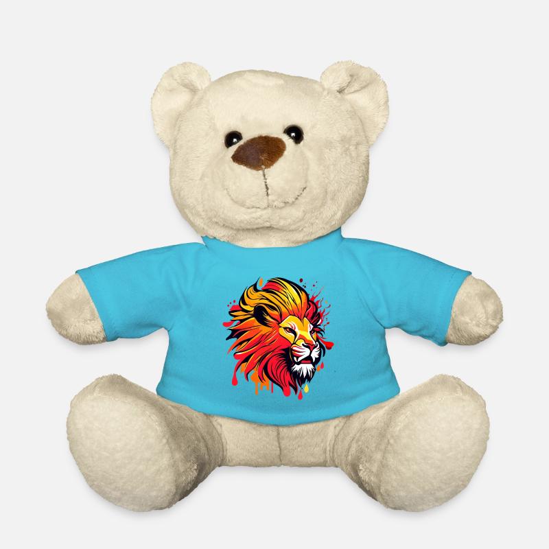 Löwenkopf, Sternzeichen - Teddy - Atollblau