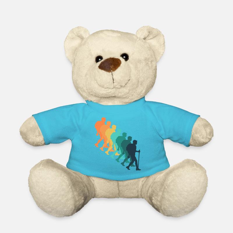 Randonnée rétro - Nounours - bleu outremer
