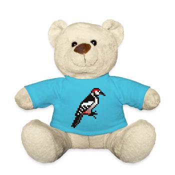 Vogel - Teddy - Atollblau - Vorne