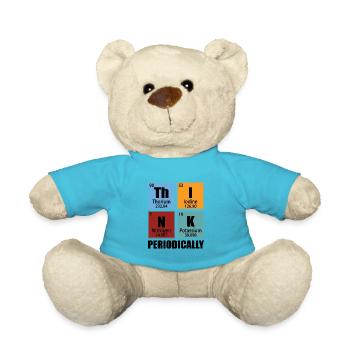 Periodisch denken - Elemente des Periodensystems - Teddy - Atollblau - Vorne