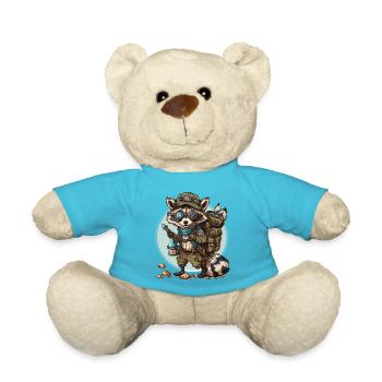 Die Reise der Waschbären - Teddy - Atollblau - Vorne