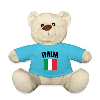 Italie - Italie Drapeau italien - Nounours - bleu outremer - Devant