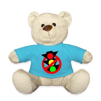 Ampel abschalten - Teddy - Atollblau - Vorne