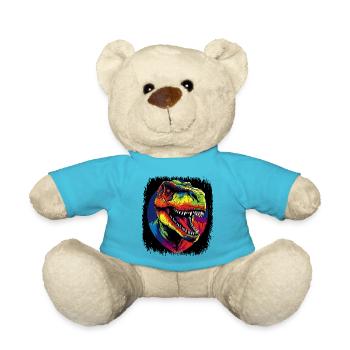 Humour Geek anniversaire Bday des années 60 drôle d’oiseau - Nounours - bleu outremer - Devant