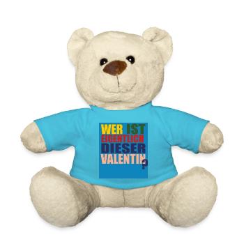 wer ist valentin - Teddy - Atollblau - Vorne