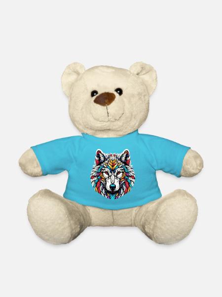 Wolf - Teddy - Atollblau