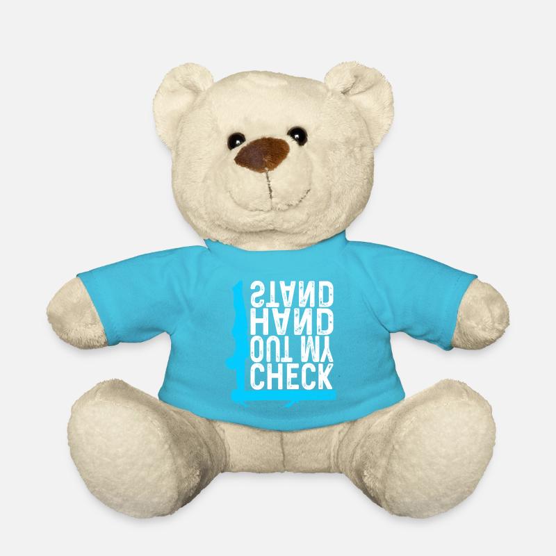 Gymnaste Jetez un coup d’œil à mon support sur les mains - Nounours - bleu outremer
