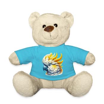 Kakadu-Papagei - Teddy - Atollblau - Vorne