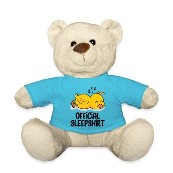 Drôle de dicton photo humour drôle idée idée cadeau - Nounours - bleu outremer - Devant
