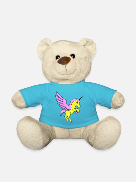 Unicorn Unicorn - Teddy Bear - atoll blue