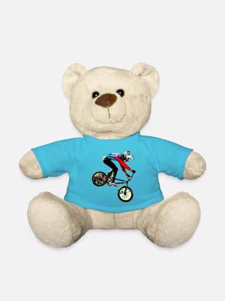 bmx race racing - Nounours - bleu outremer