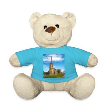 Haga Kirche (Haga kyrka) Göteborg Stadt Schweden - Teddy - Atollblau - Vorne