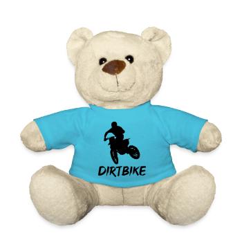 moto tout-terrain - Nounours - bleu outremer - Devant