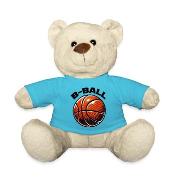 basketball - Teddy Bear - atoll blue - Front