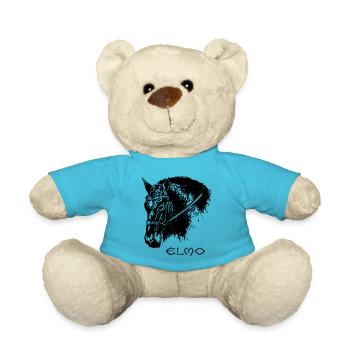 Elmo - Teddy - Atollblau - Vorne