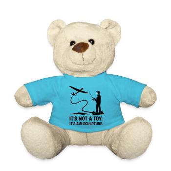 0005 air sculpture - Teddy Bear - atoll blue - Front