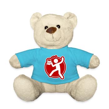 Booze beer cheers - Teddy Bear - atoll blue - Front