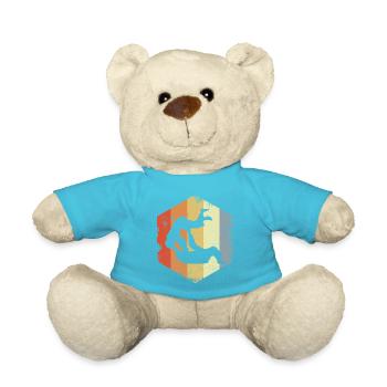 Vintage Judo Fighter - Nounours - bleu outremer - Devant