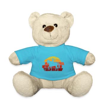 Dressur Dressurreiten Dressurreiter Reiten Pferd - Teddy - Atollblau - Vorne