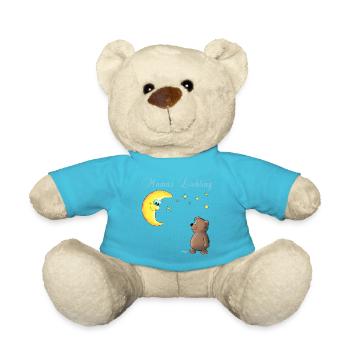 Mom's favorite - Teddy Bear - atoll blue - Front