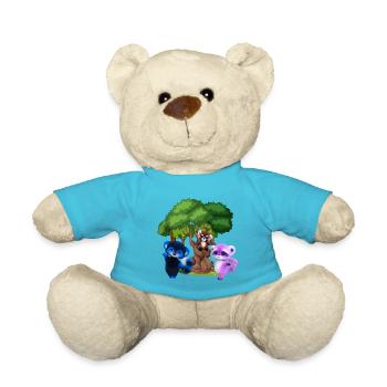 Cuddles of Cuteness - Teddy Bear - atoll blue - Front