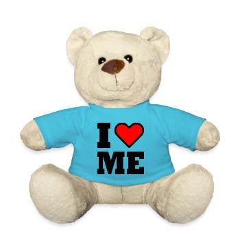 I love me - Teddy - Atollblau - Vorne