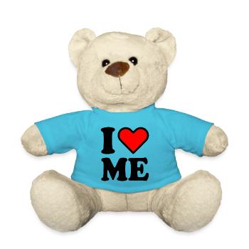 I love me - Teddy - Atollblau - Vorne
