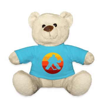 Hockey sur glace Hockey sur glace Patins rétro Puck Ice - Nounours - bleu outremer - Devant