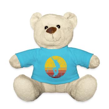 Skateboard Skateboarder Skater Skate Skateing - Nounours - bleu outremer - Devant