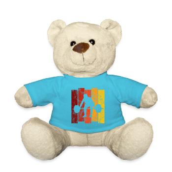 Musculation Bodybuilder GYM Fitnessstudio Retro - Nounours - bleu outremer - Devant