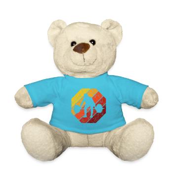 Musculation Bodybuilder GYM Fitnessstudio Retro - Nounours - bleu outremer - Devant