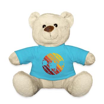 Musculation Bodybuilder GYM Fitnessstudio Retro - Nounours - bleu outremer - Devant