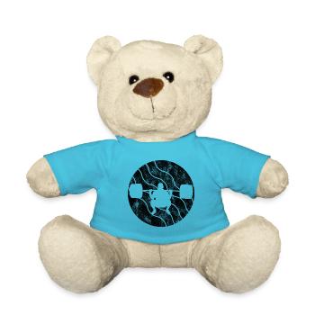 Musculation Bodybuilder GYM Fitnessstudio Retro - Nounours - bleu outremer - Devant