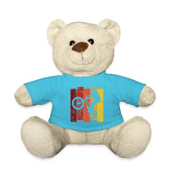 BMX Rad Fahrrad Retro Geschenk Bicycle Motocross - Teddy - Atollblau - Vorne