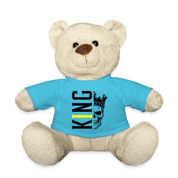 Crâne de roi - Nounours - bleu outremer - Devant