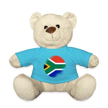Afrique du Sud Drapeau Afrique Afrique Afrique du Sud - Nounours - bleu outremer - Devant