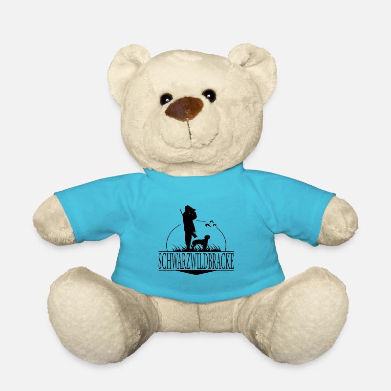 SCHWARZWILDBRACKE Jagdhunde Jäger Wilsigns - Teddy - Atollblau