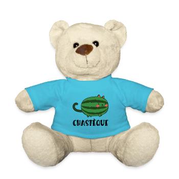 chastèque - Nounours - bleu outremer - Devant