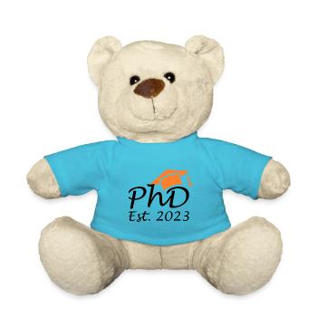 Diplôme Docteur Est 2023 - Nounours - bleu outremer - Devant