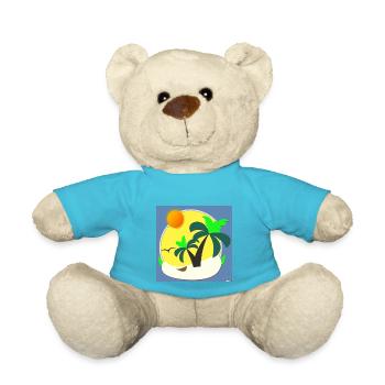 Vacation - Teddy Bear - atoll blue - Front
