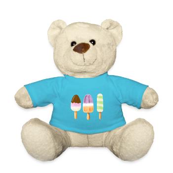 Eis am Stiel - Teddy - Atollblau - Vorne