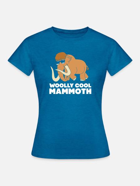 Mammut - Frauen T-Shirt - Antikblaues Saphir meliert