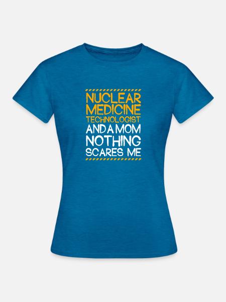 Röntgentechniker - Frauen T-Shirt - Antikblaues Saphir meliert