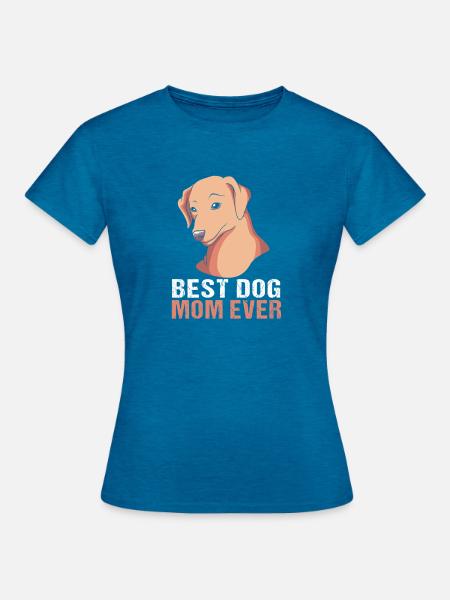 Chesapeake Bay Retriever - Frauen T-Shirt - Antikblaues Saphir meliert