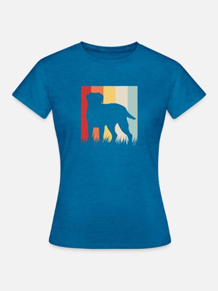 Chesapeake Bay Retriever - Frauen T-Shirt - Antikblaues Saphir meliert